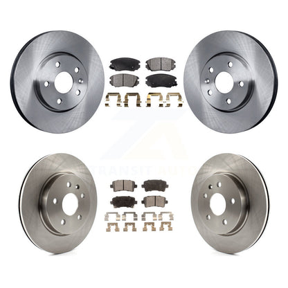 [Avant + Arrière] Kit de Disque et plaquette (céramique) de frein pour Chevrolet Malibu Impala Buick LaCrosse Limited Allure K8T-100863