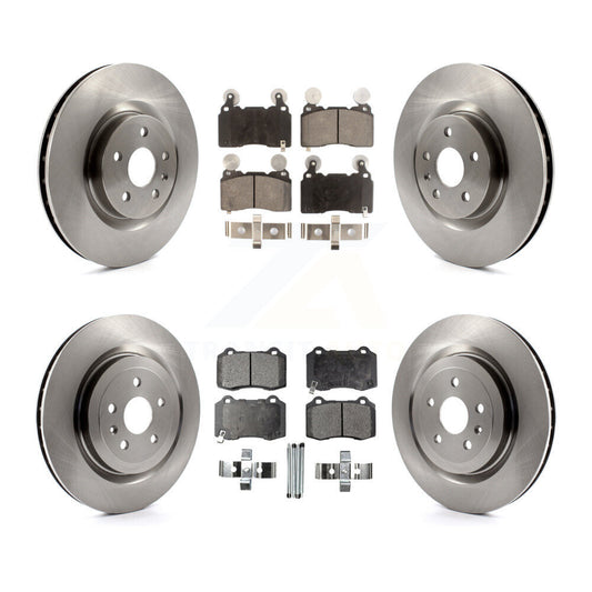 [Avant + Arrière] Kit de Disque et plaquette (céramique) de frein pour 2010-2015 Chevrolet Camaro SS K8T-100866