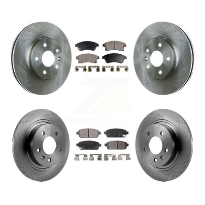 [Avant + Arrière] Kit de Disque et plaquette (céramique) de frein pour 2013 Chevrolet Cruze avec 292mm Diameter Rotor K8T-100869