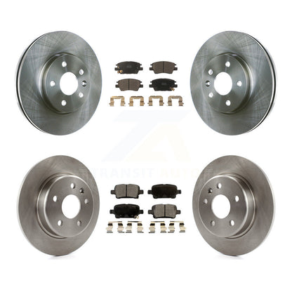 [Avant + Arrière] Kit de Disque et plaquette (céramique) de frein pour Chevrolet Cruze Volt Bolt EV EUV K8T-100871