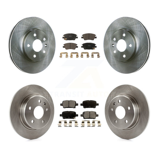 [Avant + Arrière] Kit de Disque et plaquette (céramique) de frein pour Chevrolet Cruze Volt Bolt EV EUV K8T-100871