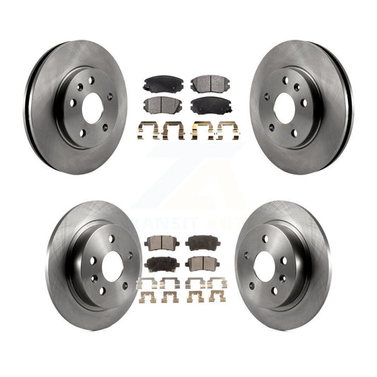 [Avant + Arrière] Kit de Disque et plaquette (céramique) de frein pour Chevrolet Malibu Limited K8T-100872