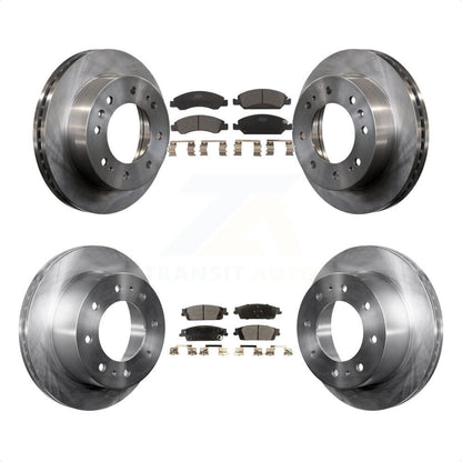 [Avant + Arrière] Kit de Disque et plaquette (céramique) de frein pour Chevrolet Suburban K8T-100874 par Transit Auto