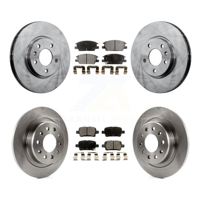 [Avant + Arrière] Kit de Disque et plaquette (céramique) de frein pour Chevrolet Equinox Malibu GMC Terrain Buick LaCrosse K8T-100878