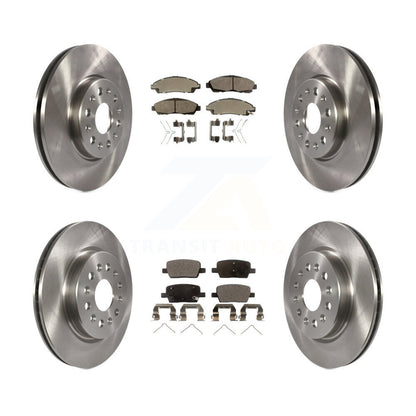 [Avant + Arrière] Kit de Disque et plaquette (céramique) de frein pour Chevrolet Traverse GMC Acadia Buick Enclave Blazer K8T-100882