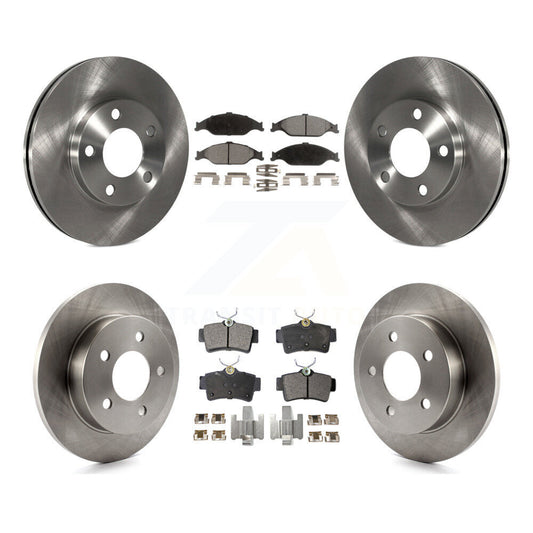 [Avant + Arrière] Kit de Disque et plaquette (céramique) de frein pour Ford Mustang K8T-100885