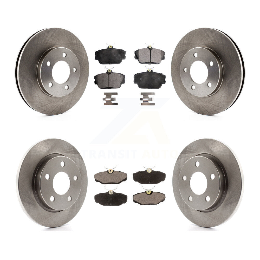 [Avant + Arrière] Kit de Disque et plaquette (céramique) de frein pour 1994-1995 Ford Taurus SHO K8T-100886