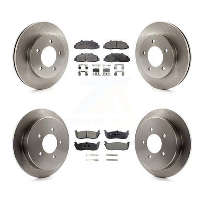 [Avant + Arrière] Kit de Disque et plaquette (céramique) de frein pour Ford F-150 4WD K8T-100890