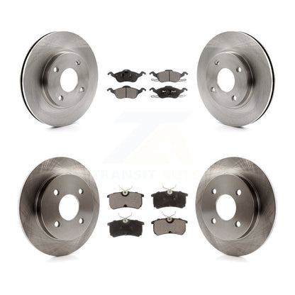 [Avant + Arrière] Kit de Disque et plaquette (céramique) de frein pour Ford Focus K8T-100903