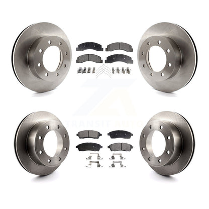 [Avant + Arrière] Kit de Disque et plaquette (céramique) de frein pour Ford F-250 Super Duty K8T-100907