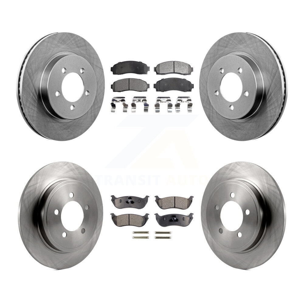 [Avant + Arrière] Kit de Disque et plaquette (céramique) de frein pour Ford Explorer Mercury Mountaineer K8T-100910
