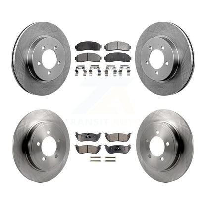 [Avant + Arrière] Kit de Disque et plaquette (céramique) de frein pour Ford Explorer Mercury Mountaineer K8T-100910