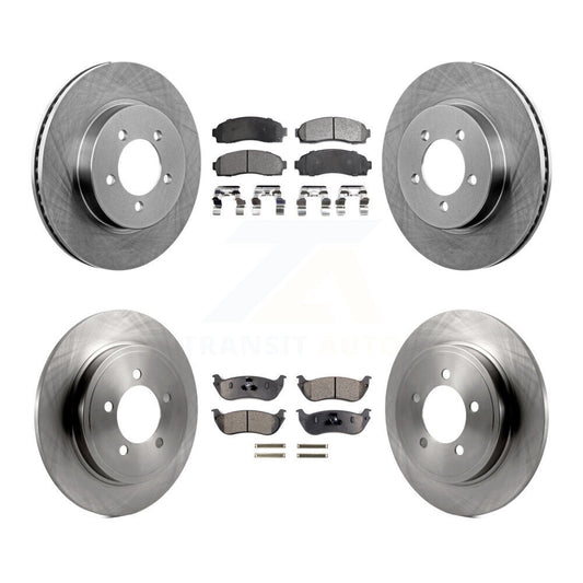 [Avant + Arrière] Kit de Disque et plaquette (céramique) de frein pour Ford Explorer Mercury Mountaineer K8T-100910