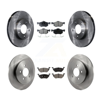 [Avant + Arrière] Kit de Disque et plaquette (céramique) de frein pour Mazda Tribute Mercury Mariner K8T-100911