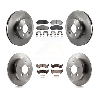 [Avant + Arrière] Kit de Disque et plaquette (céramique) de frein pour 2001 Ford Explorer Sport 4WD K8T-100913