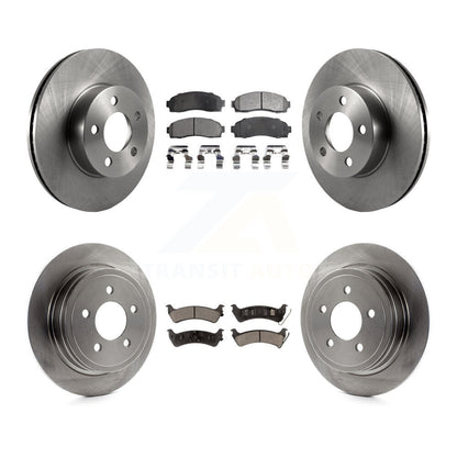 [Avant + Arrière] Kit de Disque et plaquette (céramique) de frein pour Ford Explorer Sport Trac 4WD K8T-100914