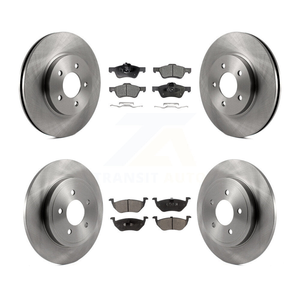 [Avant + Arrière] Kit de Disque et plaquette (céramique) de frein pour Ford Escape Mercury Mariner Mazda Tribute K8T-100924
