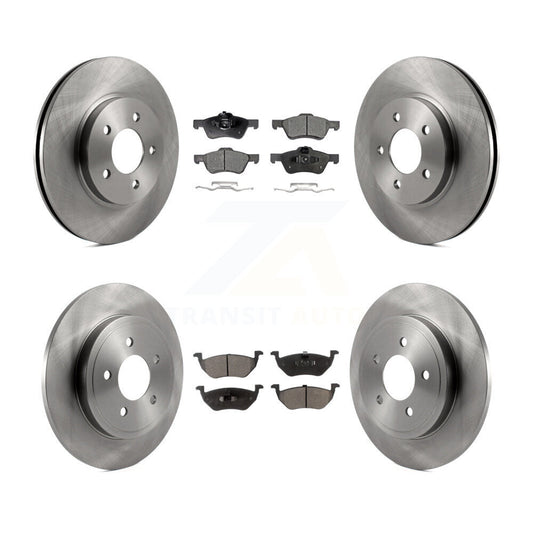 [Avant + Arrière] Kit de Disque et plaquette (céramique) de frein pour Ford Escape Mercury Mariner Mazda Tribute K8T-100924