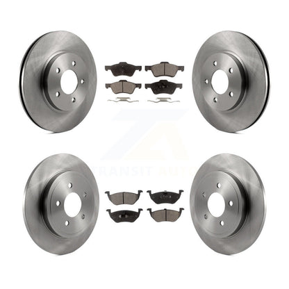 [Avant + Arrière] Kit de Disque et plaquette (céramique) de frein pour Ford Escape Mercury Mariner K8T-100925