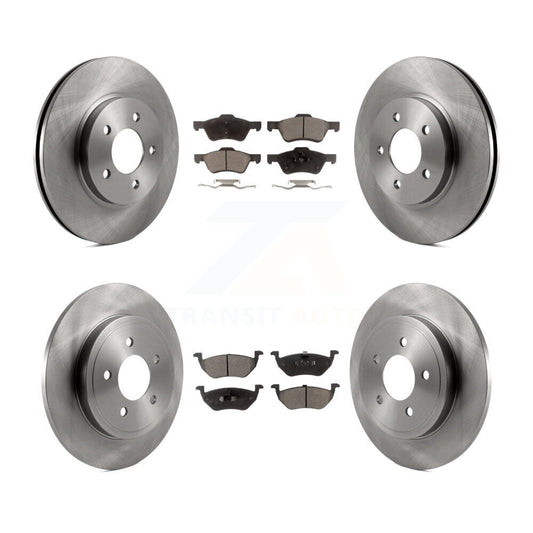 [Avant + Arrière] Kit de Disque et plaquette (céramique) de frein pour Ford Escape Mercury Mariner K8T-100925