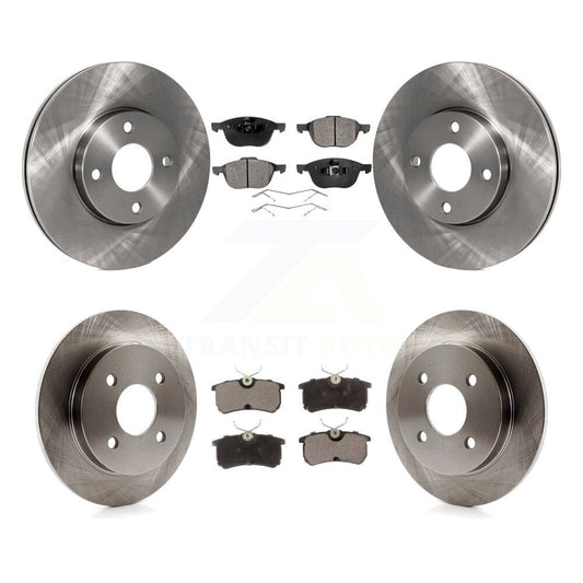 [Avant + Arrière] Kit de Disque et plaquette (céramique) de frein pour 2005-2007 Ford Focus rear brakes K8T-100937