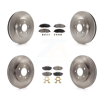 [Avant + Arrière] Kit de Disque et plaquette (céramique) de frein pour Ford Mustang K8T-100938