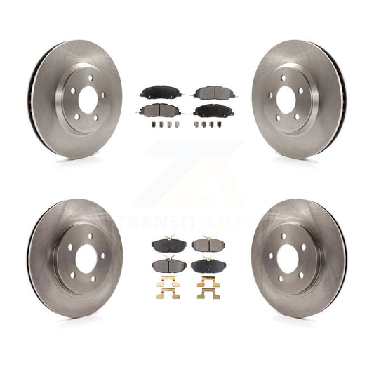 [Avant + Arrière] Kit de Disque et plaquette (céramique) de frein pour Ford Mustang K8T-100938