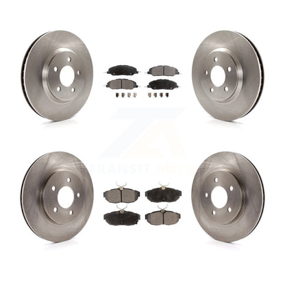 [Avant + Arrière] Kit de Disque et plaquette (céramique) de frein pour Ford Mustang K8T-100939