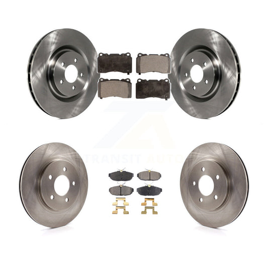 [Avant + Arrière] Kit de Disque et plaquette (céramique) de frein pour Ford Mustang K8T-100947