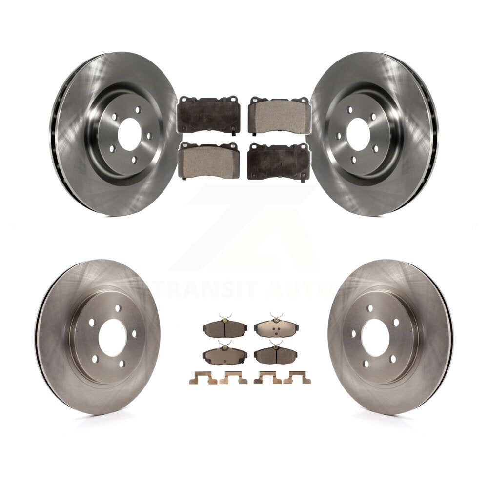 [Avant + Arrière] Kit de Disque et plaquette (céramique) de frein pour 2012 Ford Mustang Boss 302 Shelby GT500 K8T-100949