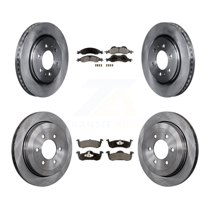 [Avant + Arrière] Kit de Disque et plaquette (céramique) de frein pour 2007-2009 Ford Expedition Lincoln Navigator K8T-100950