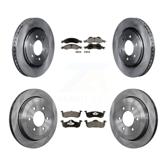 [Avant + Arrière] Kit de Disque et plaquette (céramique) de frein pour 2007-2009 Ford Expedition Lincoln Navigator K8T-100950