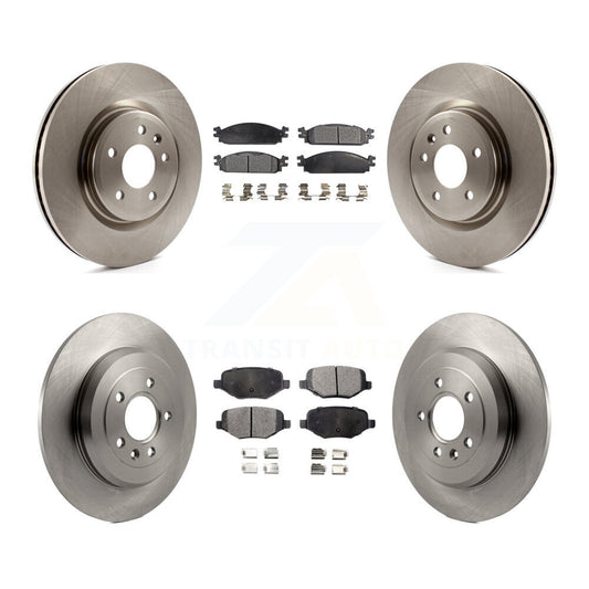 [Avant + Arrière] Kit de Disque et plaquette (céramique) de frein pour 2009-2010 Lincoln MKS K8T-100962