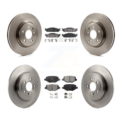 [Avant + Arrière] Kit de Disque et plaquette (céramique) de frein pour Ford Explorer Taurus Flex Lincoln MKT MKS K8T-100963