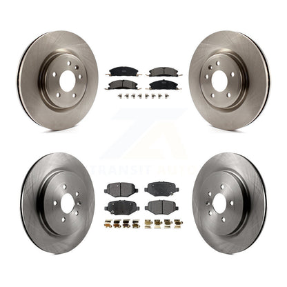 [Avant + Arrière] Kit de Disque et plaquette (céramique) de frein pour 2013 Ford Explorer Sport avec Heavy Duty Brakes K8T-100965