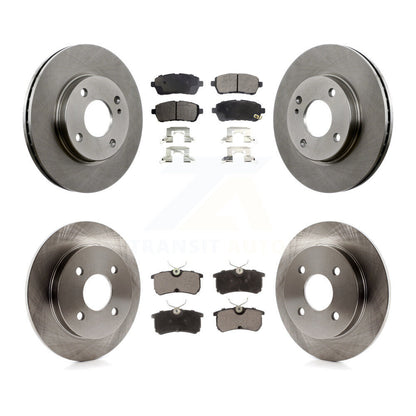 [Avant + Arrière] Kit de Disque et plaquette (céramique) de frein pour Ford Fiesta K8T-100969