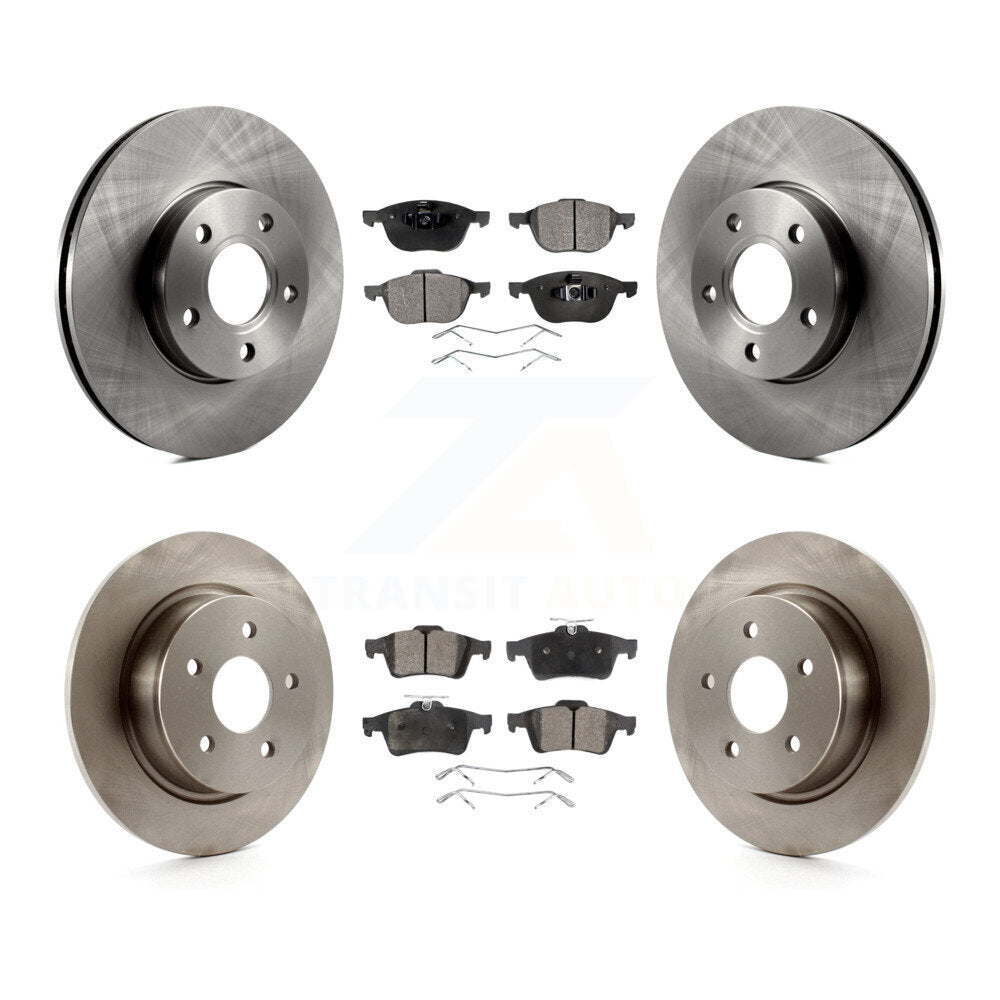 [Avant + Arrière] Kit de Disque et plaquette (céramique) de frein pour Ford C-Max K8T-100971