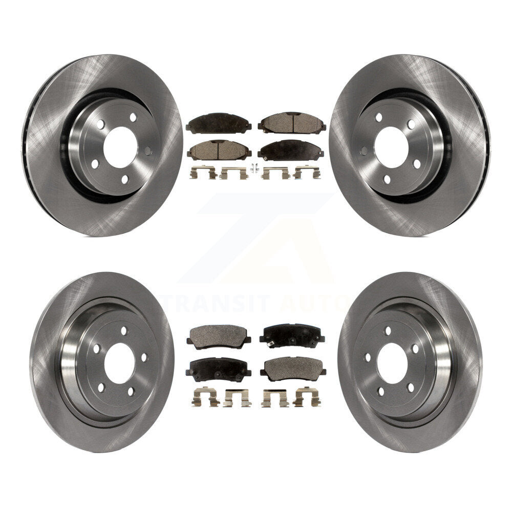 [Avant + Arrière] Kit de Disque et plaquette (céramique) de frein pour Ford Mustang K8T-100981