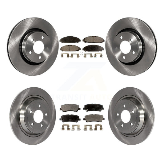 [Avant + Arrière] Kit de Disque et plaquette (céramique) de frein pour Ford Mustang K8T-100981