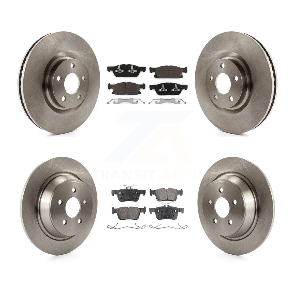 [Avant et Arrière] Disque et plaquette de frein pour Ford Edge With 316mm Diameter K8T-100982