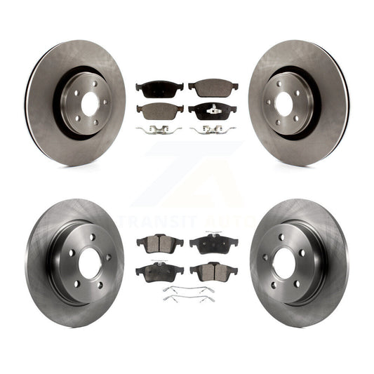 [Avant + Arrière] Kit de Disque et plaquette (céramique) de frein pour Ford Focus ST K8T-100983