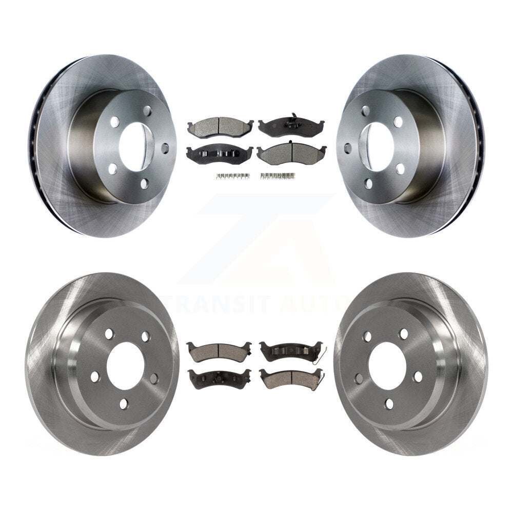 [Avant + Arrière] Kit de Disque et plaquette (céramique) de frein pour Jeep Grand Cherokee K8T-100988