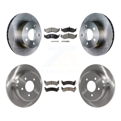 [Avant + Arrière] Kit de Disque et plaquette (céramique) de frein pour Jeep Grand Cherokee K8T-100988