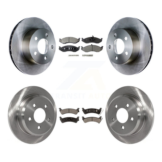[Avant + Arrière] Kit de Disque et plaquette (céramique) de frein pour Jeep Grand Cherokee K8T-100988