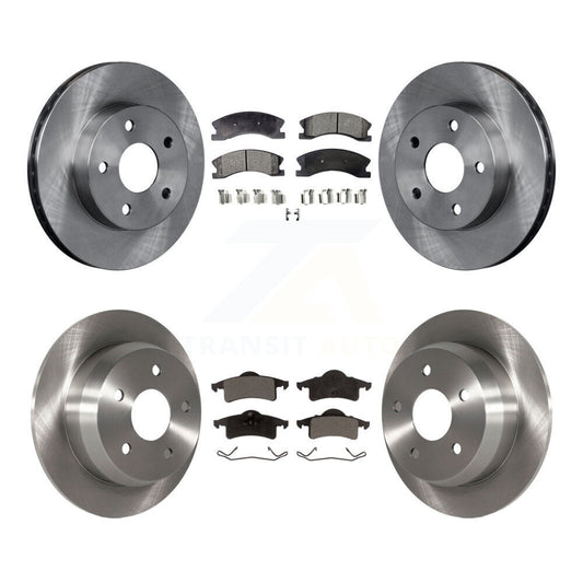 [Avant + Arrière] Kit de Disque et plaquette (céramique) de frein pour Jeep Grand Cherokee K8T-101002