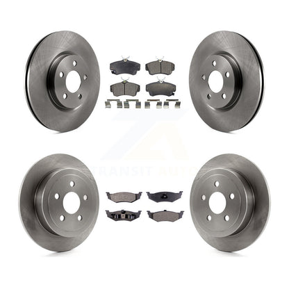[Avant + Arrière] Kit de Disque et plaquette (céramique) de frein pour Chrysler PT Cruiser K8T-101010
