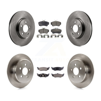 [Avant + Arrière] Kit de Disque et plaquette (céramique) de frein pour Chrysler PT Cruiser K8T-101011