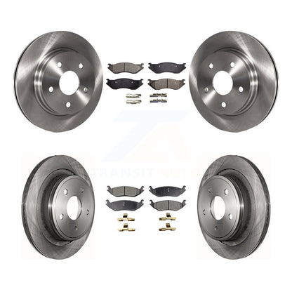 [Avant + Arrière] Kit de Disque et plaquette (céramique) de frein pour Dodge Durango Ram 1500 K8T-101019