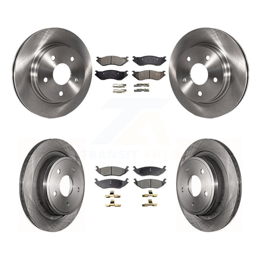 [Avant + Arrière] Kit de Disque et plaquette (céramique) de frein pour Dodge Durango Ram 1500 K8T-101019