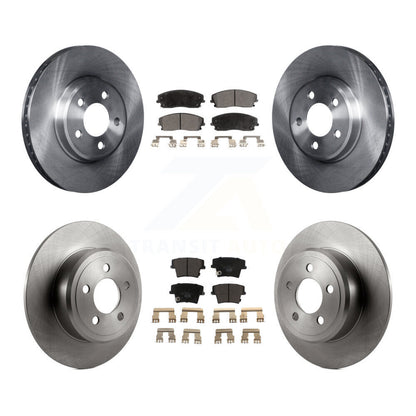 [Avant + Arrière] Kit de Disque et plaquette (céramique) de frein pour Dodge Charger Chrysler 300 Challenger Magnum K8T-101027